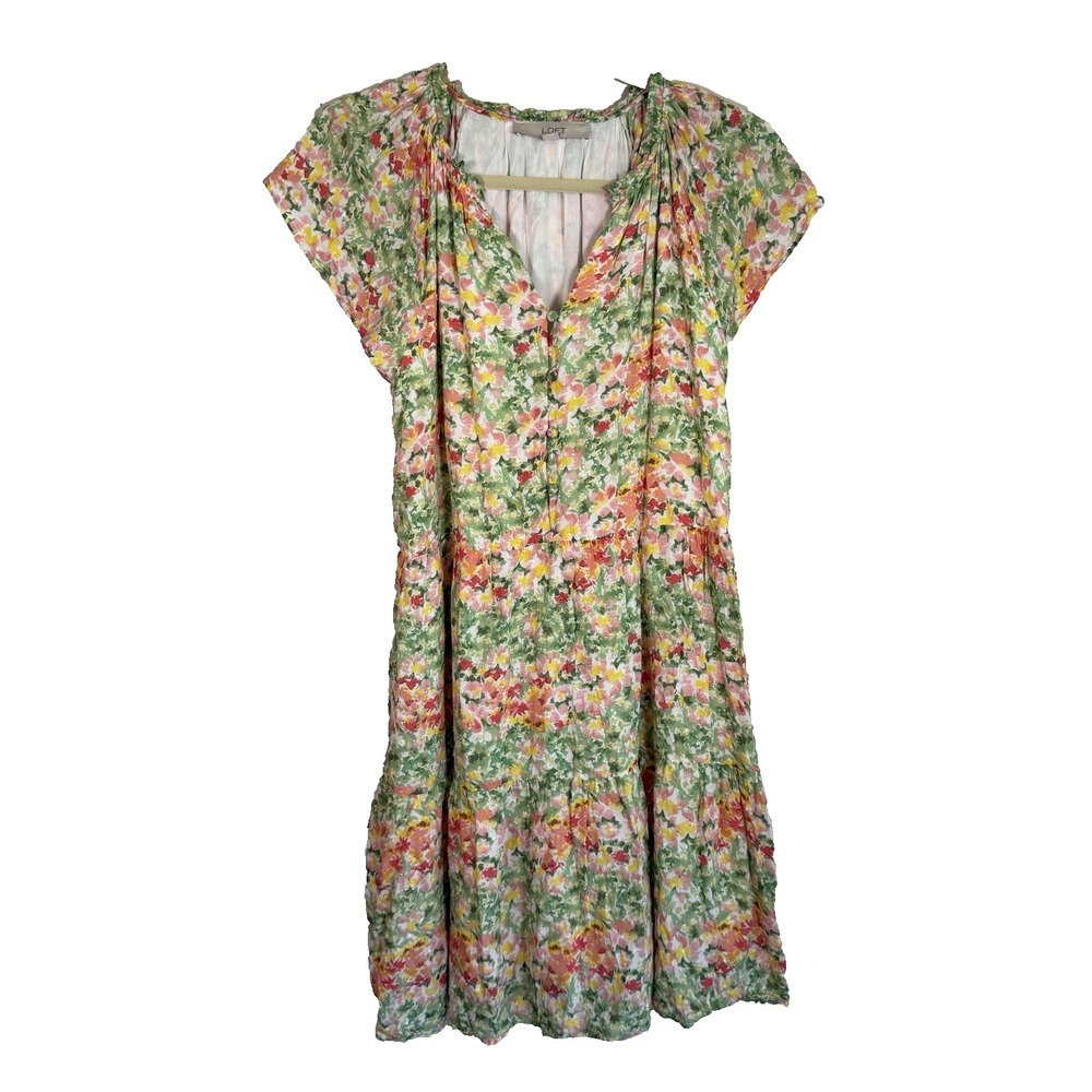 Ann Taylor Loft Womens S Floral Dress